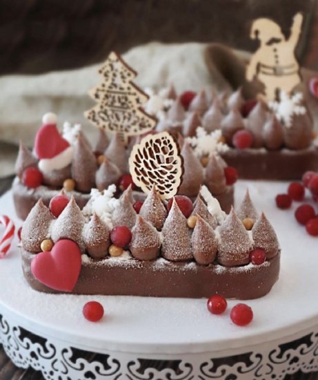 Buchettes de Noël : Trianon revisité copie
