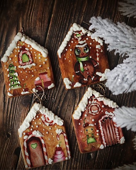 Biscuits décoration de sapin