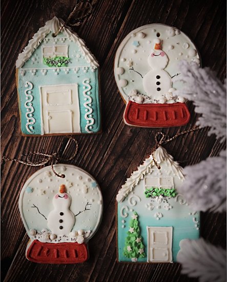 Biscuits décoration de sapin